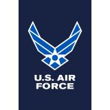 18"x12" U.S. Air Force Wings Garden Flag