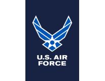 18"x12" U.S. Air Force Wings Garden Flag