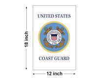 18"x12" U.S. Coast Guard Garden Flag