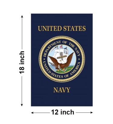 18"x12" U.S. Navy Garden Flags