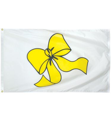 3'x5' Yellow Ribbon Outdoor Nylon Flag