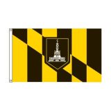 3'x5' Baltimore Nylon Outdoor Flag