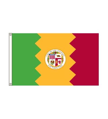 3'x5' Los Angeles Nylon Outdoor Flag