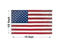 10'x15' U.S. Polyester Outdoor Flags