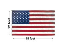 12'x18' U.S. Polyester Outdoor Flags