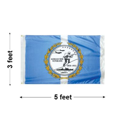 3'x5' Korean War Outdoor Nylon Flags