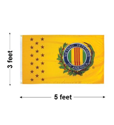 3'x5' Vietnam War Outdoor Nylon Flags