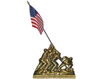 Iwo Jima Desktop Statue