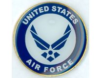 U.S. Air Force (White) Lapel Pin