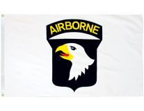 3'x5' 101st Airborne Outdoor Light-Poly Flags