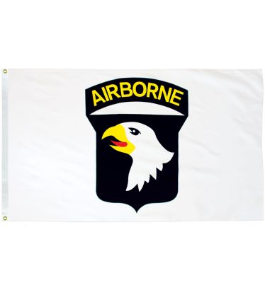 3'x5' 101st Airborne Outdoor Light-Poly Flags