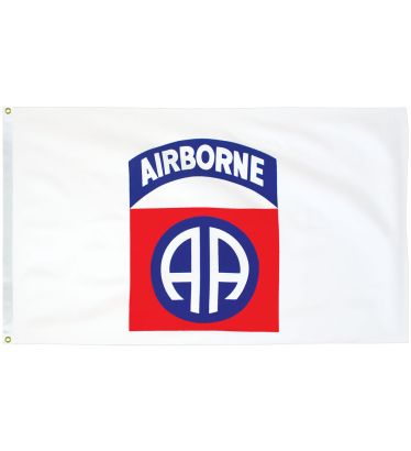 3'x5' 82nd Airborne Outdoor Light-Poly Flags