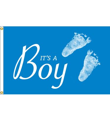 3'x5' It's A Boy Nylon Flag