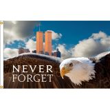 3'x5' Never Forget Eagle Nylon Flag