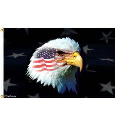 3'x5' Patriotic Eagle Nylon Flag