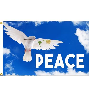 3'x5' Peace Dove Nylon Flag