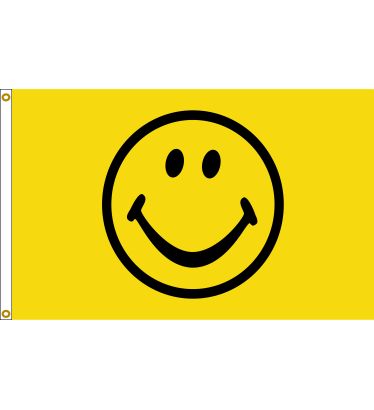 3'x5' Smiley Nylon Flag