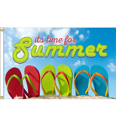 3'x5' Summer Sandals Nylon Flag