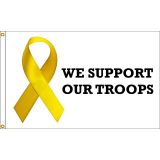 3'x5' Support Ribbon Nylon Flag