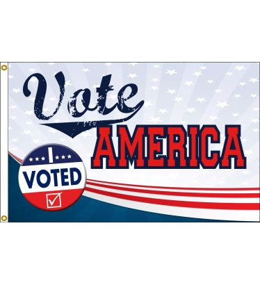 3'x5' Vote America Nylon Flag