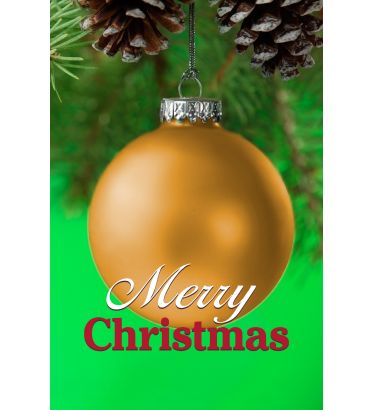 3'x5'Christmas Ornament Nylon Flag