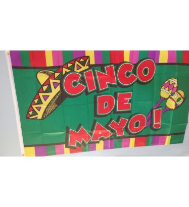 3'x5' Cinco De Mayo Flags