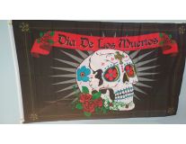 3'x5' Dia De Los Muertos Flags