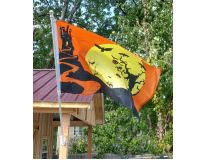 3'x5' Halloween Castle and Moon Flags