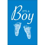 18"x12" It's A Boy Garden Flag