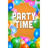 18"x12" Party Time Garden Flag