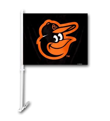 Baltimore Orioles Car Flag