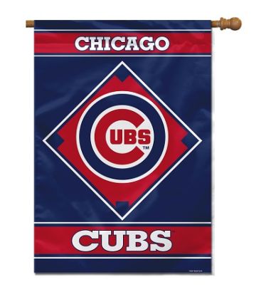 Chicago Cubs 28"x40" House Banner