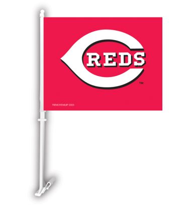 Cincinnati Reds Car Flag