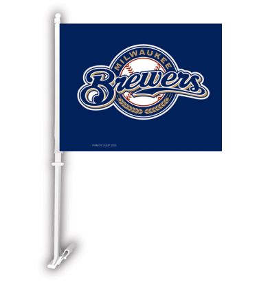 Milwaukee Brewers Car Flag