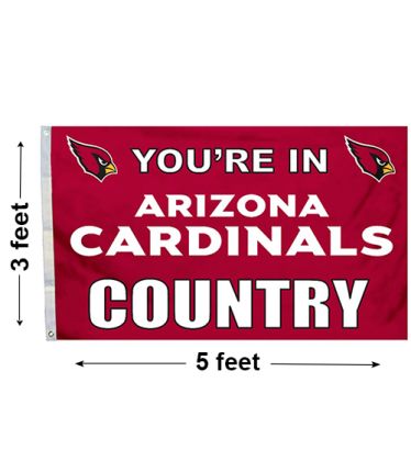 3'x5' Arizona Cardinals Country Outdoor Flag