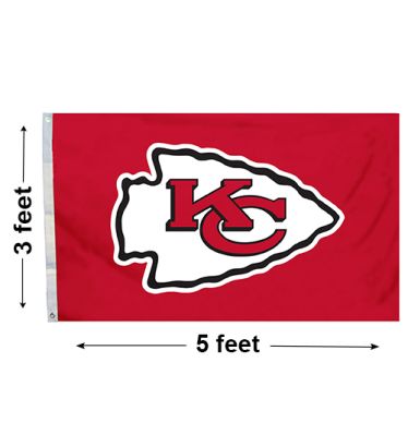 3'x5' Kansas City Chiefs Outdoor Flag