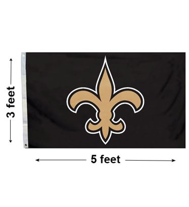 3'x5' New Orleans Saints Outdoor Flag