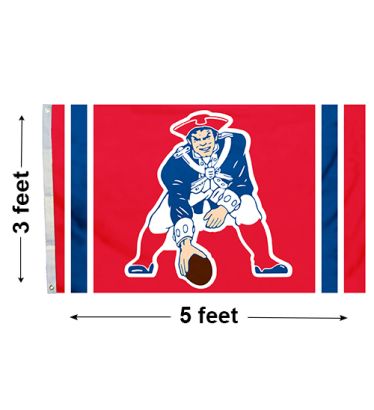 3'x5' New England Patriots Outdoor Flag