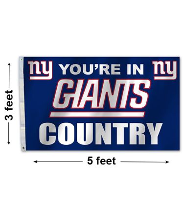 3'x5' New York Giants Country Outdoor Flag