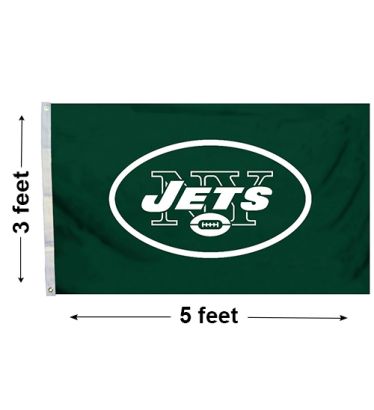 3'x5' New York Jets Outdoor Flag