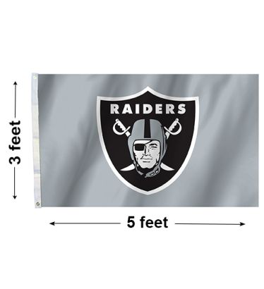 3'x5' Oakland Raiders Outdoor Flag