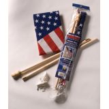 2.5' x 4' U.S. Wooden Pole Essentials Flag Set