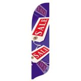 2'x11' Sale Tag Wave Banner