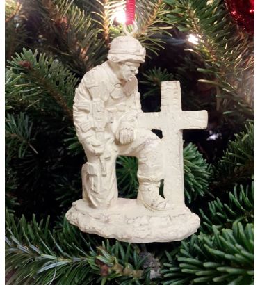 Kneeling Soldier Ornament